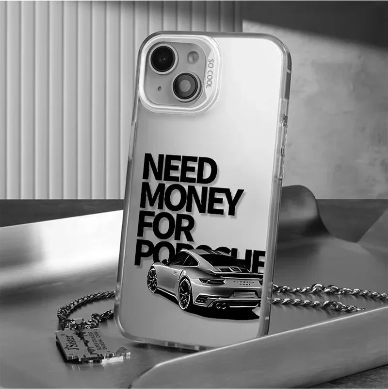 Coque need money for porsche