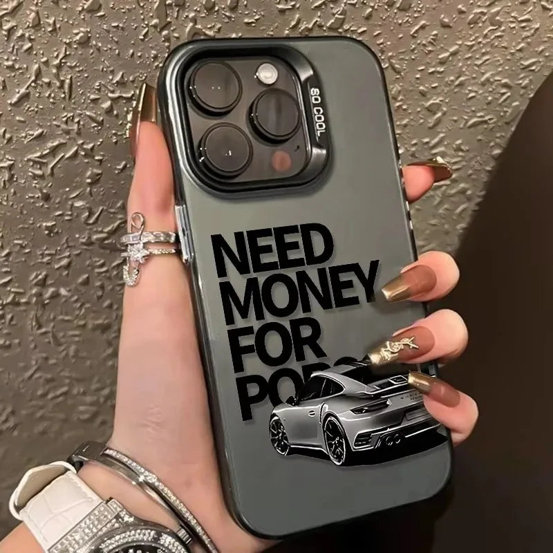 Coque need money for porsche