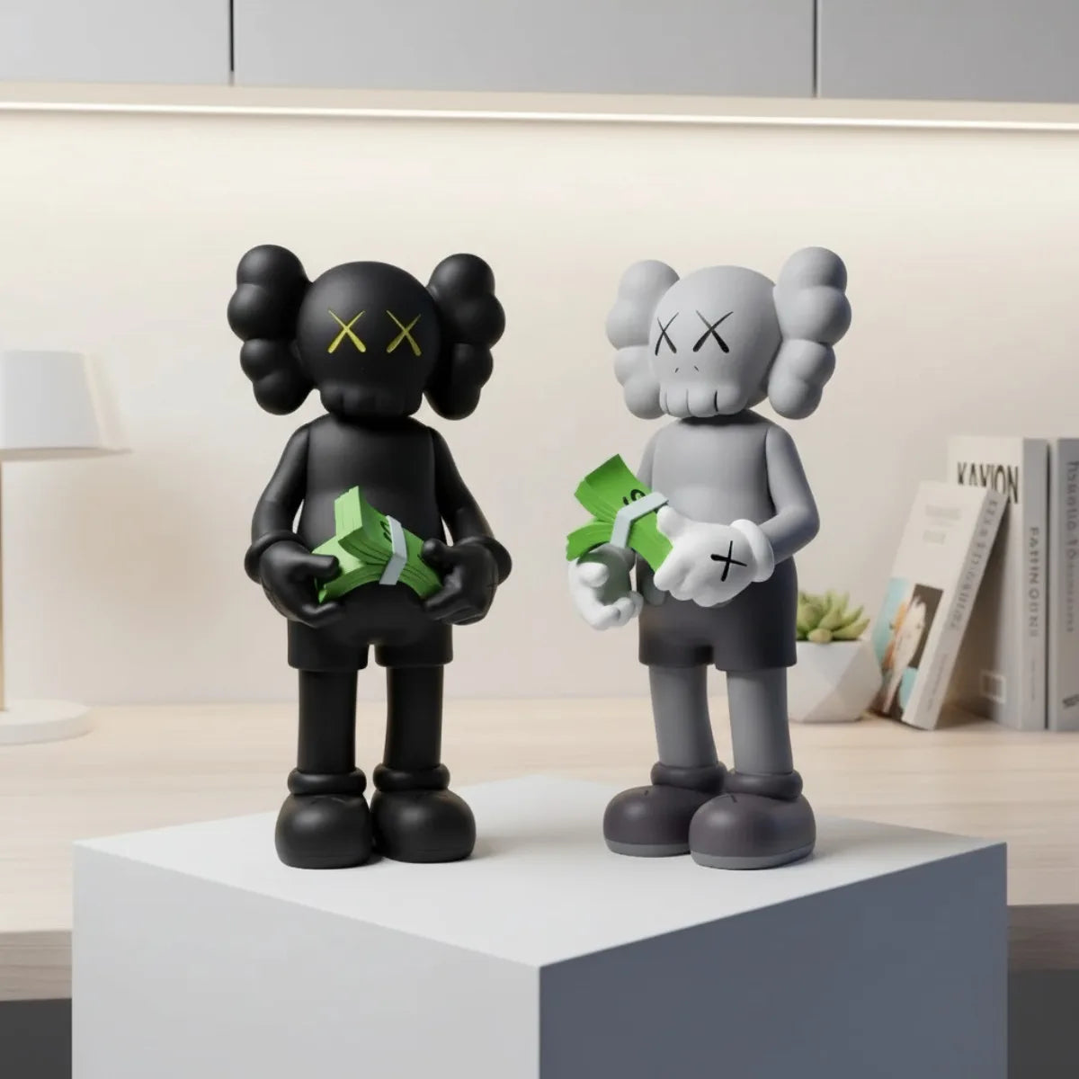 Violent Bear Action Figurine XX Statue Living Room Decoration Figure Table Sculpture Trendy Street Art Desk Ornament Toy Gift