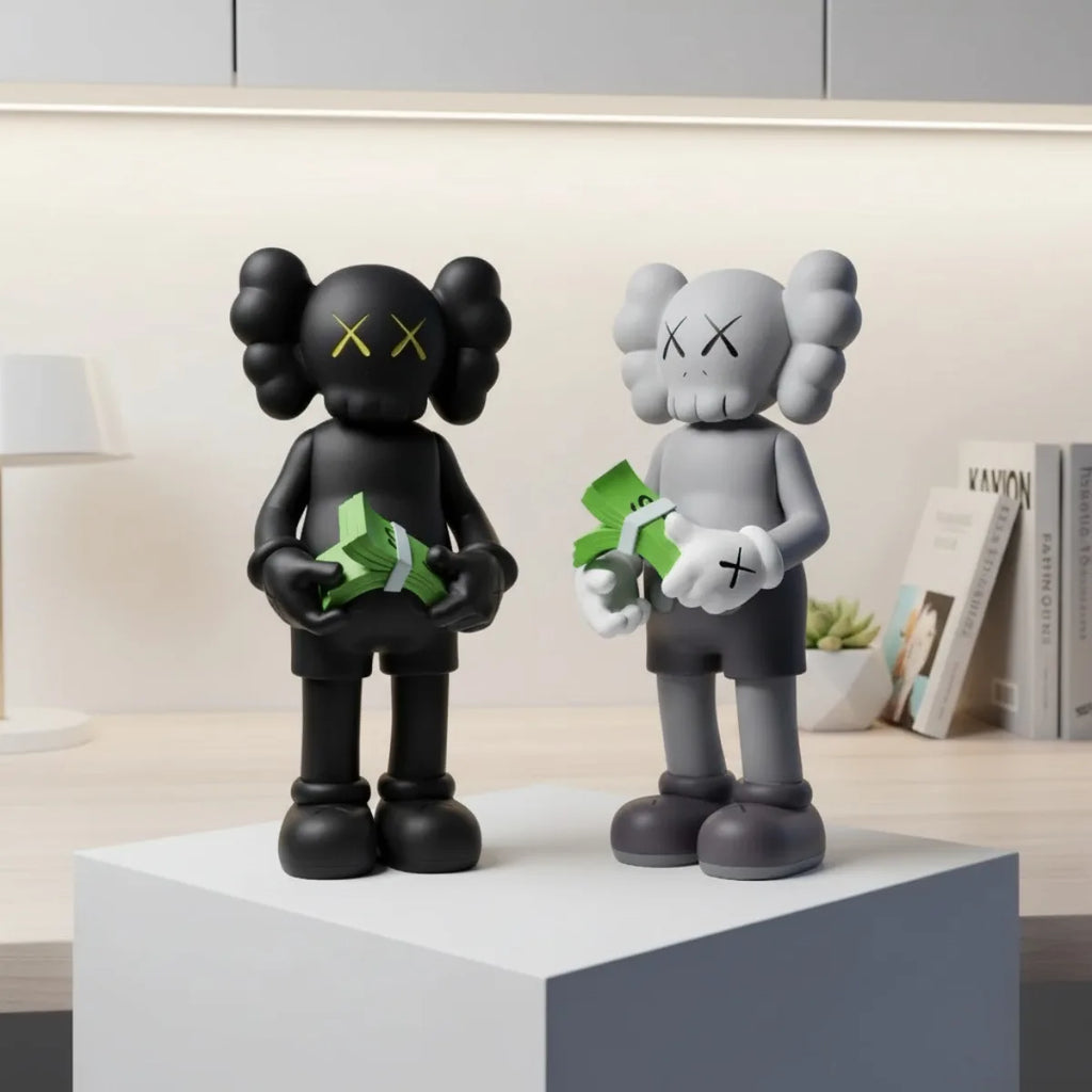 Violent Bear Action Figurine XX Statue Living Room Decoration Figure Table Sculpture Trendy Street Art Desk Ornament Toy Gift
