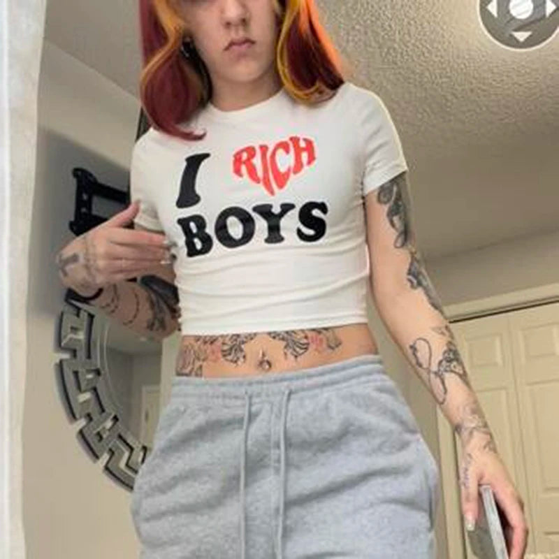 I love rich boy t-shirt