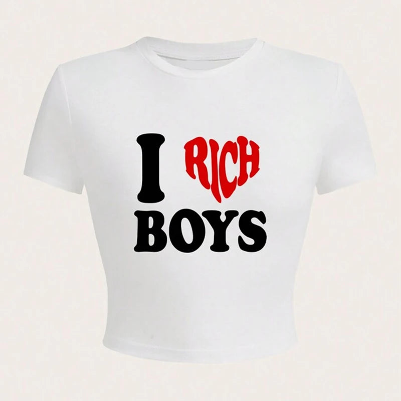 I love rich boy t-shirt