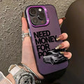 Coque need money for porsche